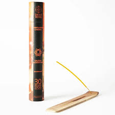 Earth Elements Wellness SACRAL SVADHISHTHANA ( Sandalwood ) 30 Incense Sticks w/ Holder