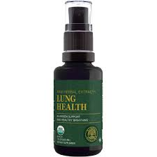 GLOBAL HEALING Raw Herbal Extract Lung Health 1 Fl oz