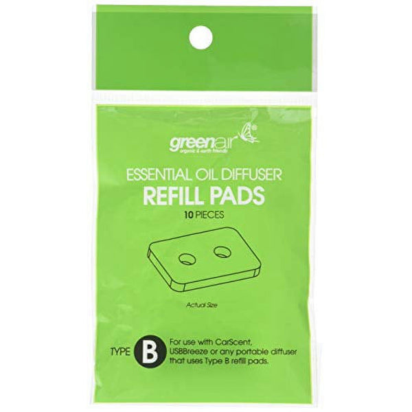 Green Air ESSENTIAL OIL REFILL PADS