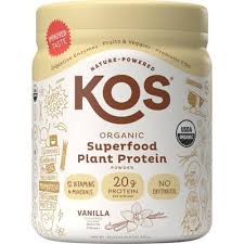 KOS Organic Superfood Plant Protein Powder (Vanilla) 1.2lbs
