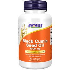 NOW Black Cumin Seed Oil 1000mg (60 Softgels)