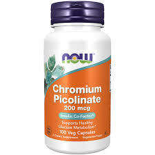 NOW Chromium Picolinate 200mcg (100 Caps)