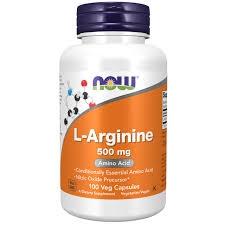 NOW L-Arginine 500mg (100V Caps)