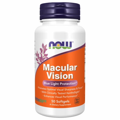 NOW Macular Vision (50 Softgels)