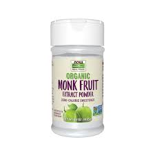 NOW Organic Monk Fruit Extract Powder (0.7 oz)