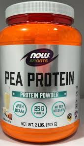 NOW Pea Protein 2LBS/907G (Vanilla Toffee)