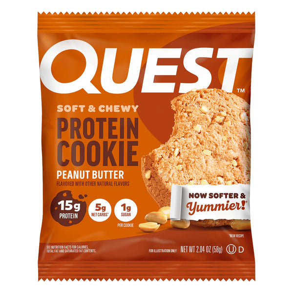 Quest Protein Cookie Peanut butter choc chip 2.04 oz