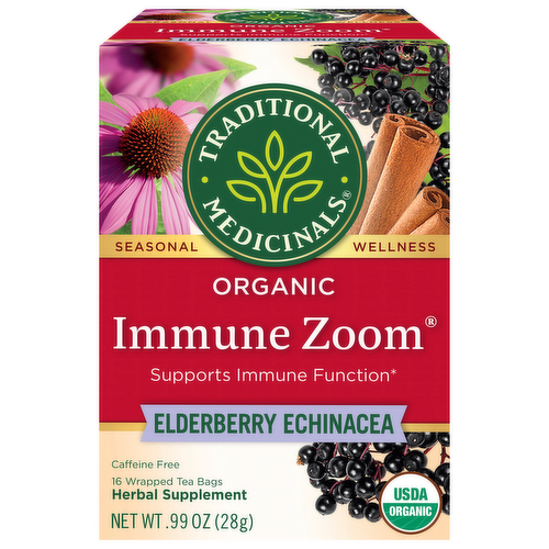 Traditional Medicinals Elderberry Echinacea Immune tea