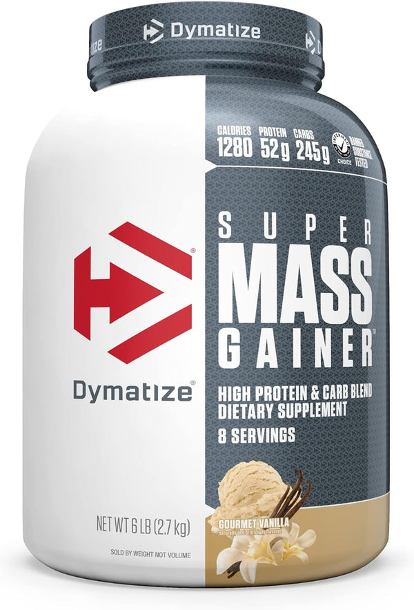 DYMATIZE Super Mass Gainer (Gourmet Vanilla) 6lbs