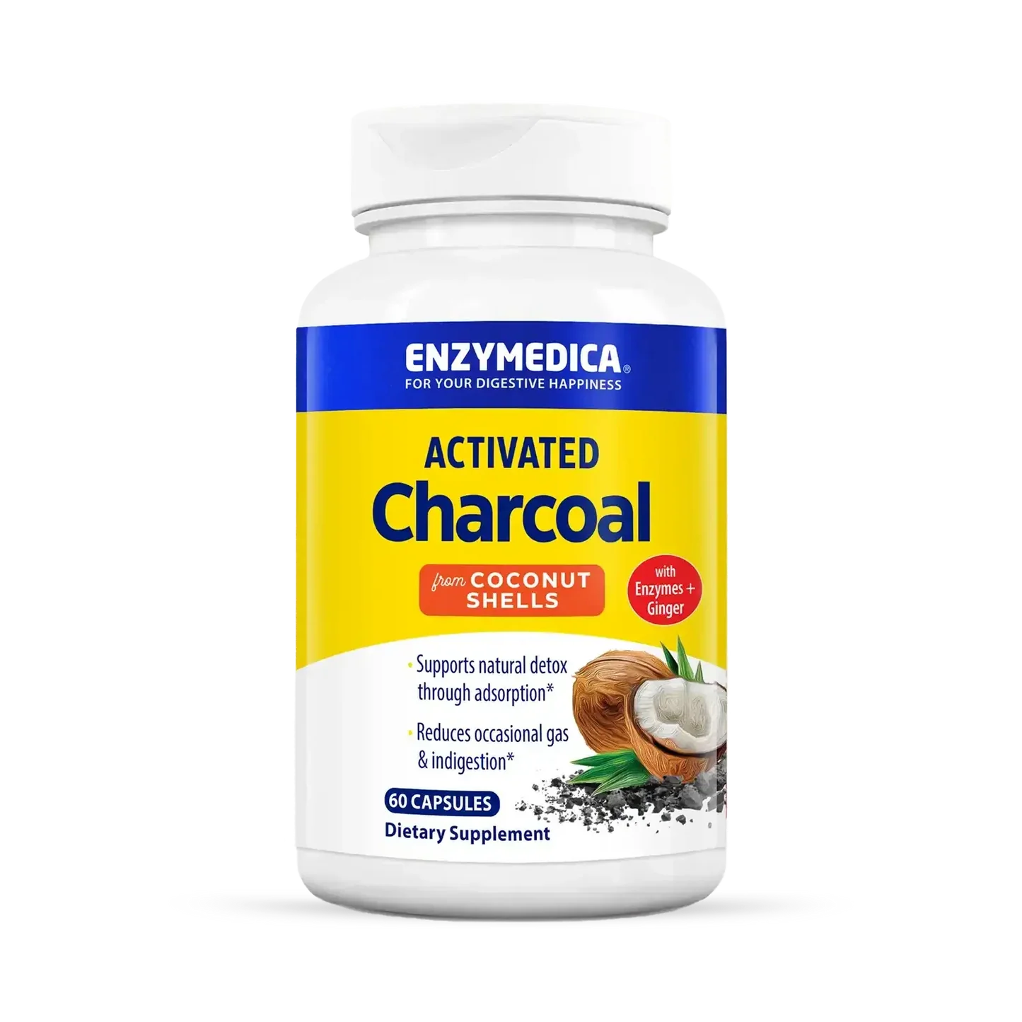 Enzymedica Activated Charcoal Plus