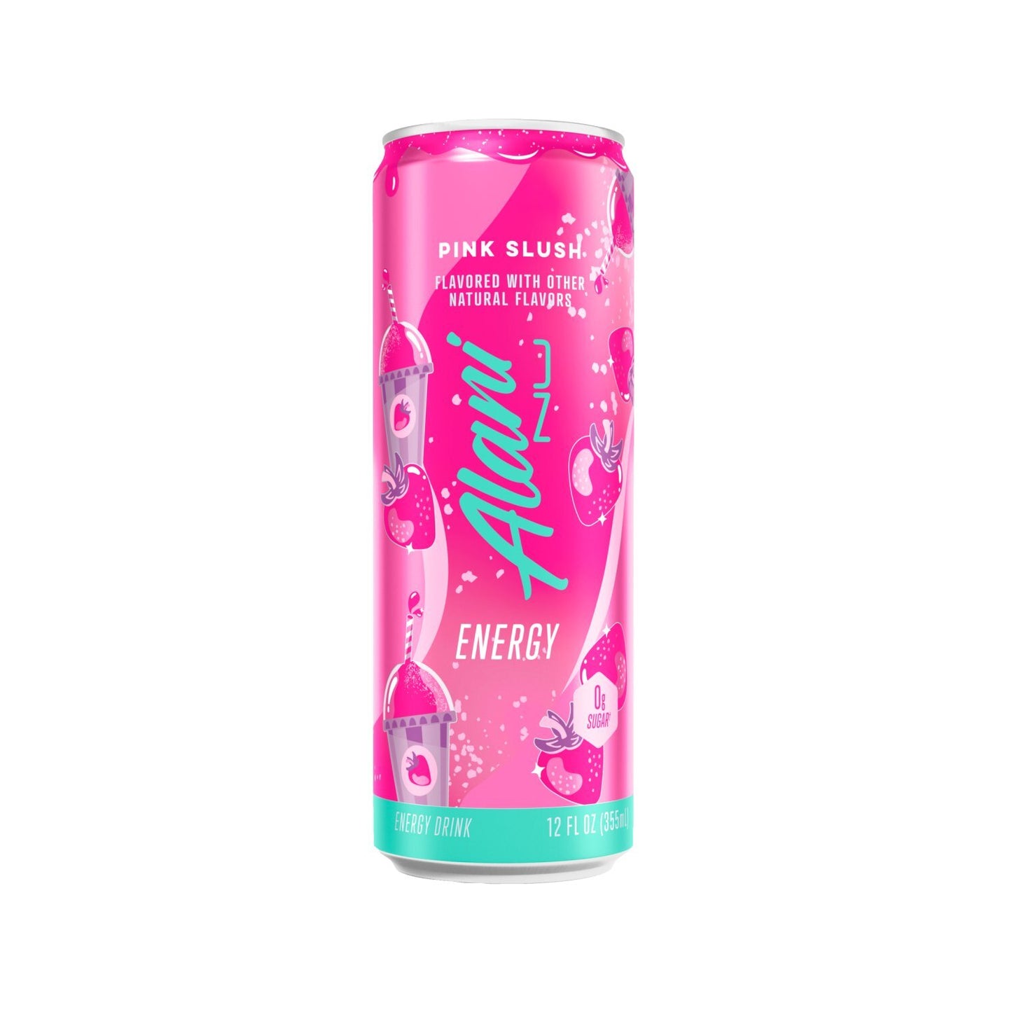 Alani Pink Slush Energy Drink 12 FL oz