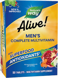 Alive Men's Complete Multivitamin w/ Superfood Antioxidants