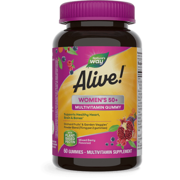 Alive Women's 50+ Multivitamin Gummy