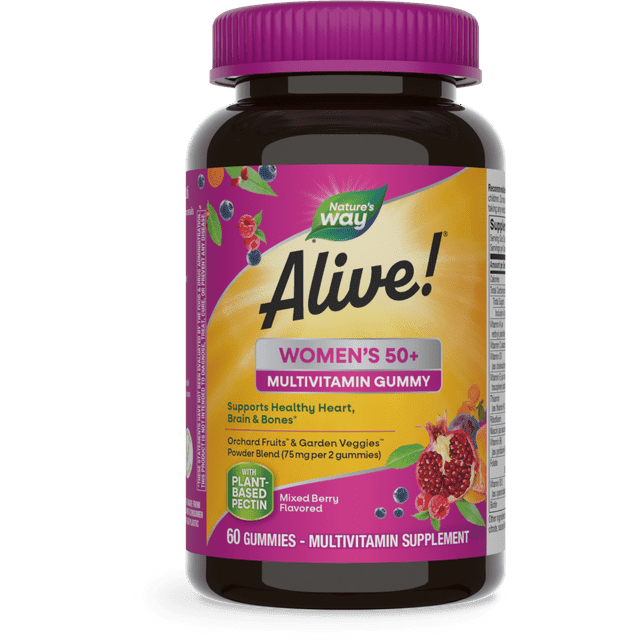 Alive Women's 50+ Multivitamin Gummy