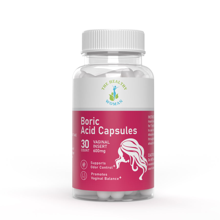 The Healthy Woman Boric Acid (21 Caps)
