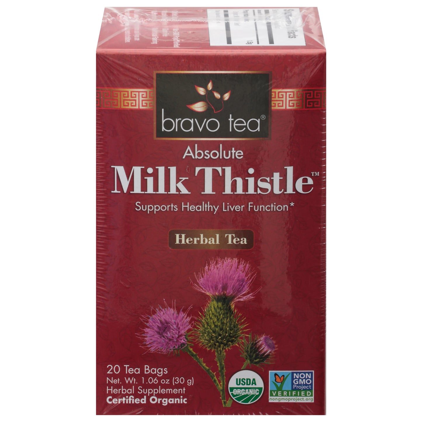 Bravo Tea Milk Thistle Tea Bag