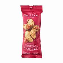 Sahale Snacks Naturally Pomegranate Vanilla Flavored Cashews Glazed Mix 1.1oz