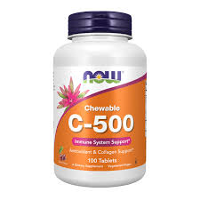 Now Chewable C-500 (100 Tabs) Cherry Flavor