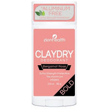 ClayDry Deodorant (Bergamot Rose)