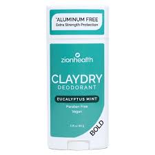 ClayDry Deodorant (Eucalyptus Mint) 2.8oz