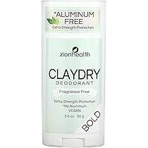 ClayDry Deodorant (Fragrance Free) 2.8oz