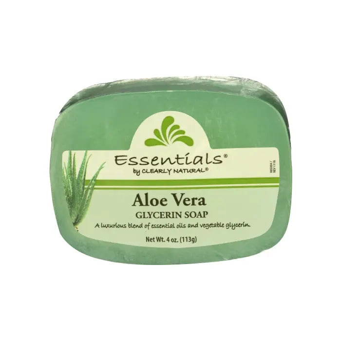 Clearly Essential Glycerin Aloe Soap Bar