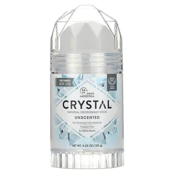 Crystal Mineral Deodorant Stick (unscented)