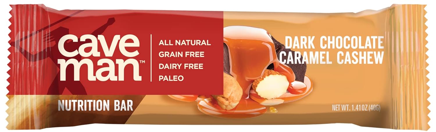 CAVE MAN Dark Chocolate Caramel Cashew