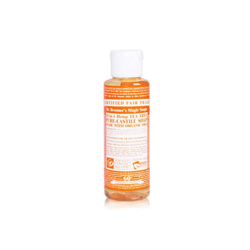 Dr Bronner's  Castille Hemp Tea Tree 4oz