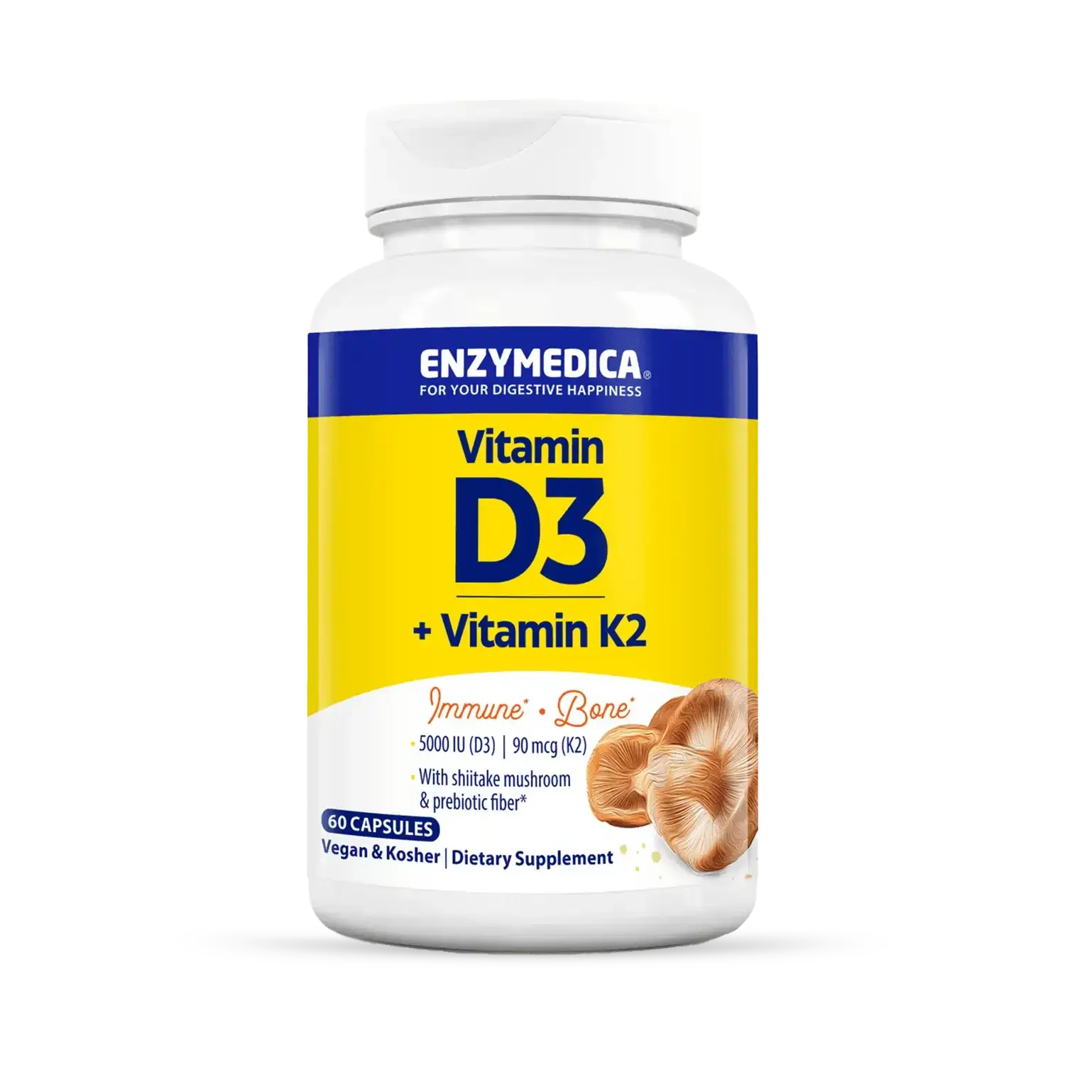 Enzymedica Vitamin D3 + K2