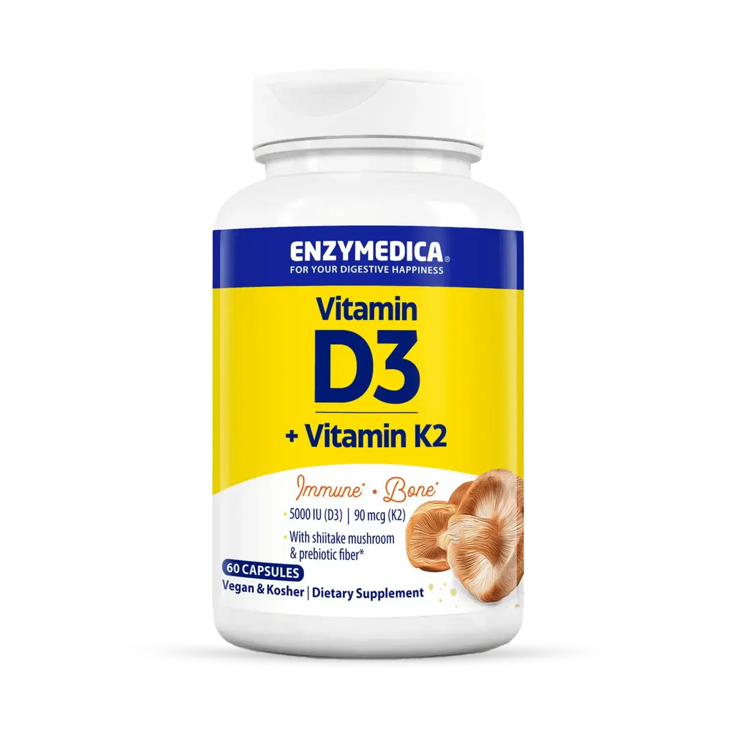 Enzymedica Vitamin D3 + K2