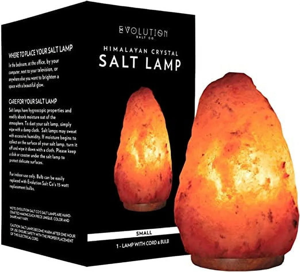 EVOLUTION SALT CO Himalayan Natural Salt Lamp
