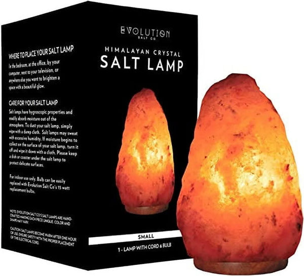 EVOLUTION SALT CO Himalayan Natural Salt Lamp