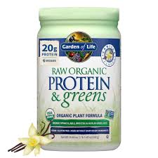 GARDEN OF LIFE Raw Organic Protein & Greens  (1LB) Vanilla