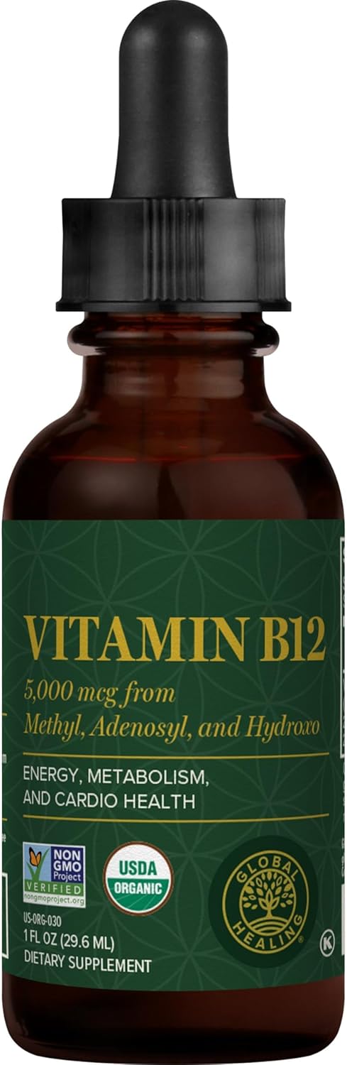 GLOBAL HEALING Vitamin B12 1 oz