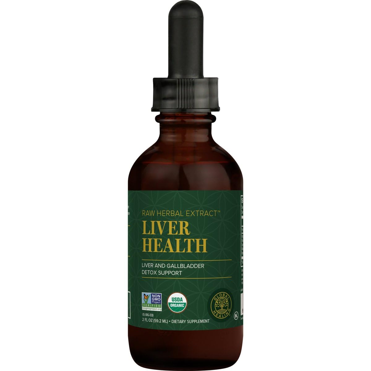 GLOBAL HEALING Liver Health 2 fl oz