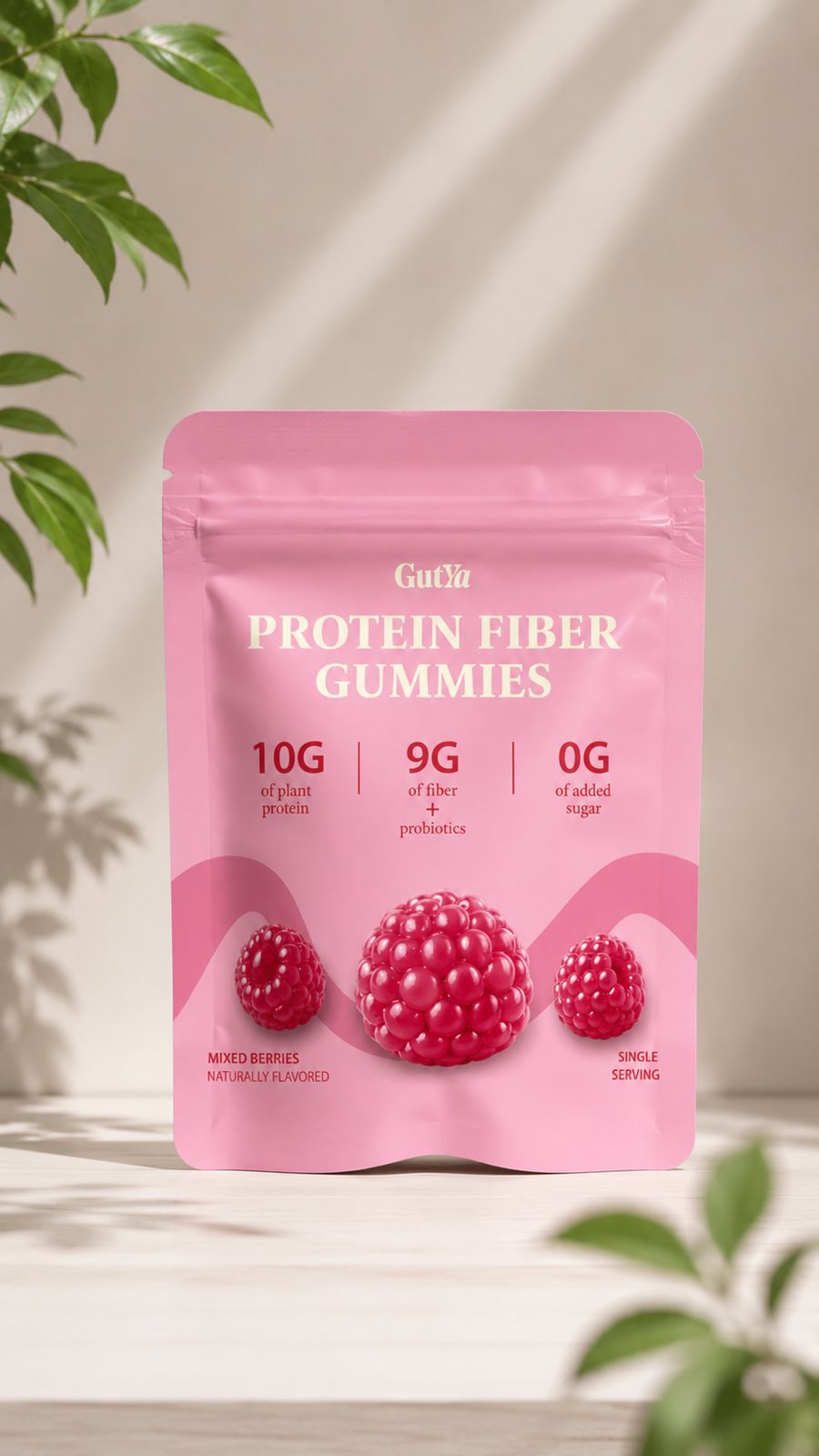 10g Protein+Fiber Gummies- Mixed Berries