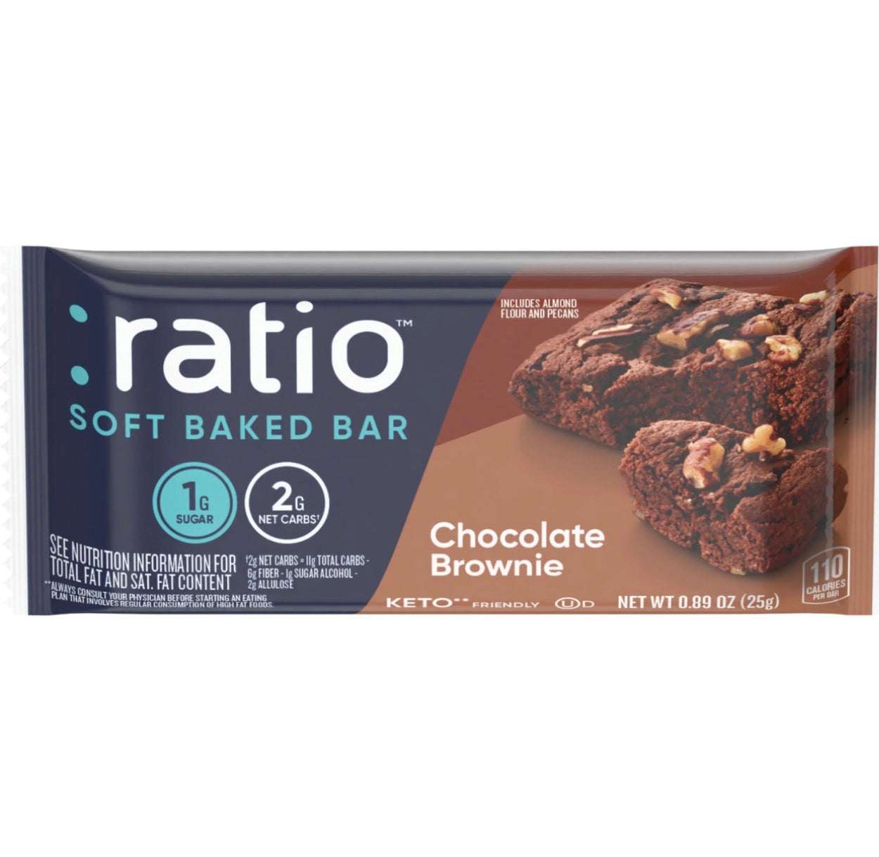 :RATIO Soft Baked Bar (Chocolate Brownie)