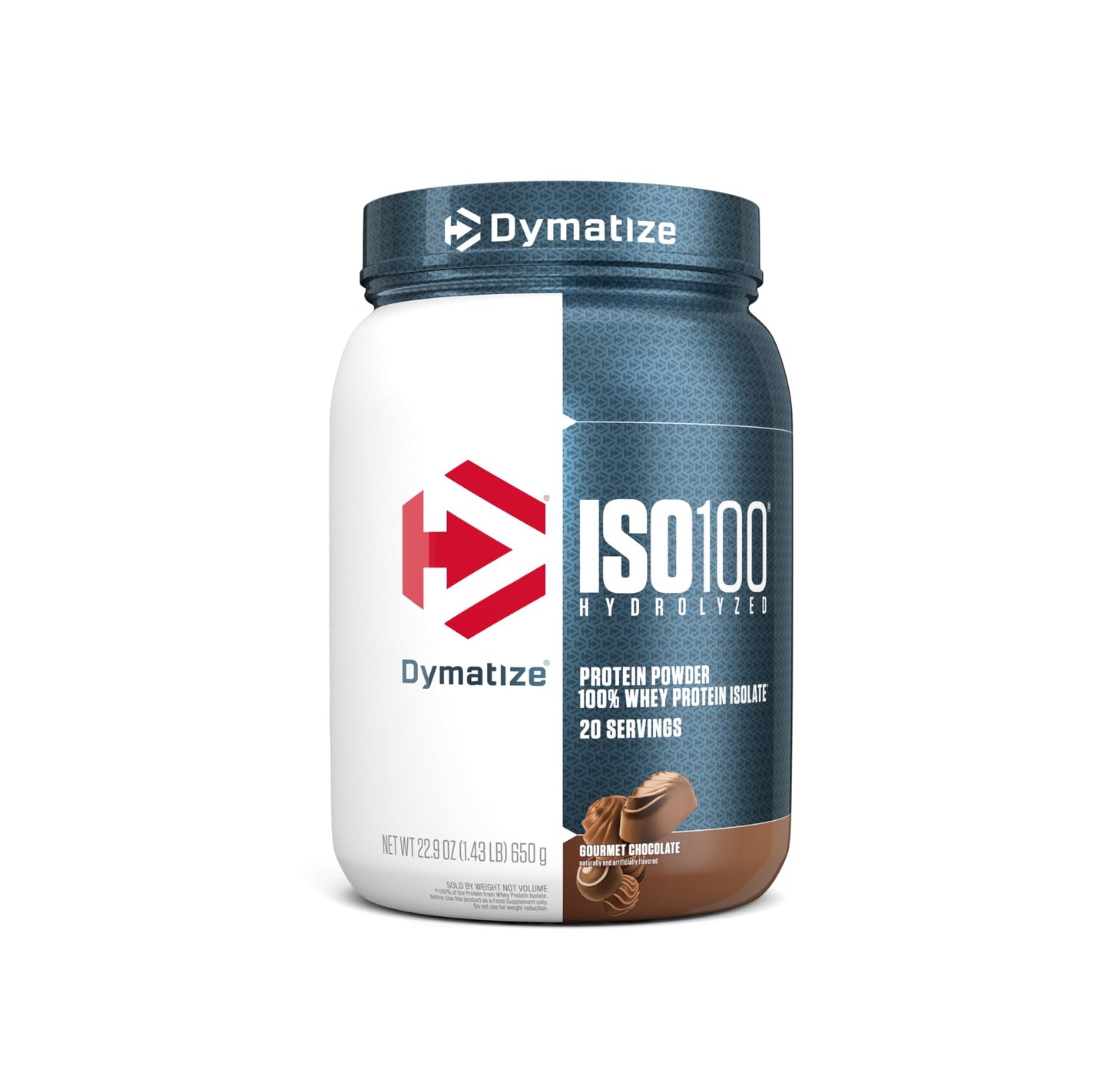 ISO100 Hydrolyzed Protein Powder (Gourmet Chocolate) 1.43lb