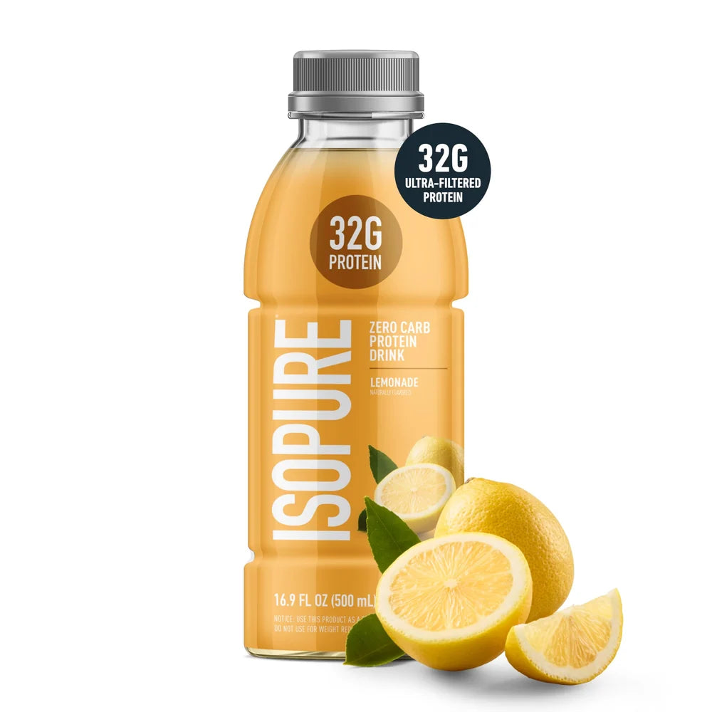 Isopure Lemonade Protein Drink- (32G)