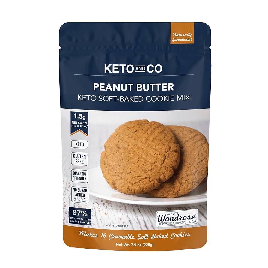 KETO AND CO Peanut Butter Cookie Mix