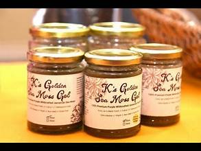 K's Golden Sea Moss w/ Cinnamon & Ginger (10oz)