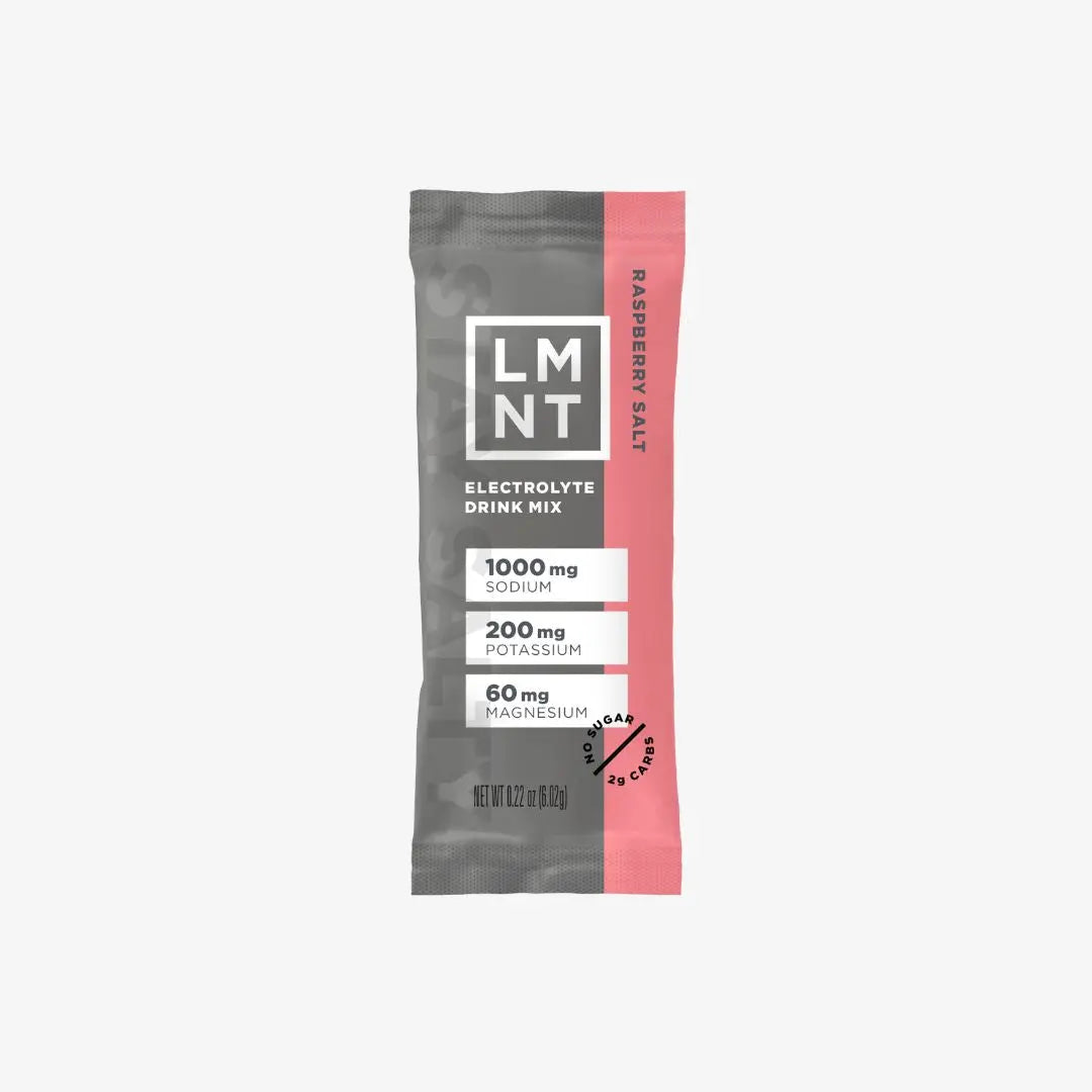 LMNT Electrolytes Raspberry Salt Drink Mix