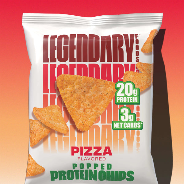 Legendary Foods Protein Chips Pizza Flavored 1.2 oz