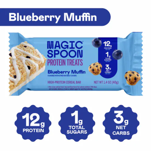 Magic Spoon Protein Treat Bar- Blueberry Muffin