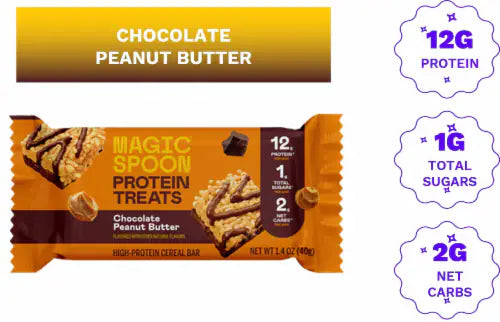 Magic Spoon Protein Treat Bar- Chocolate Peanut Butter