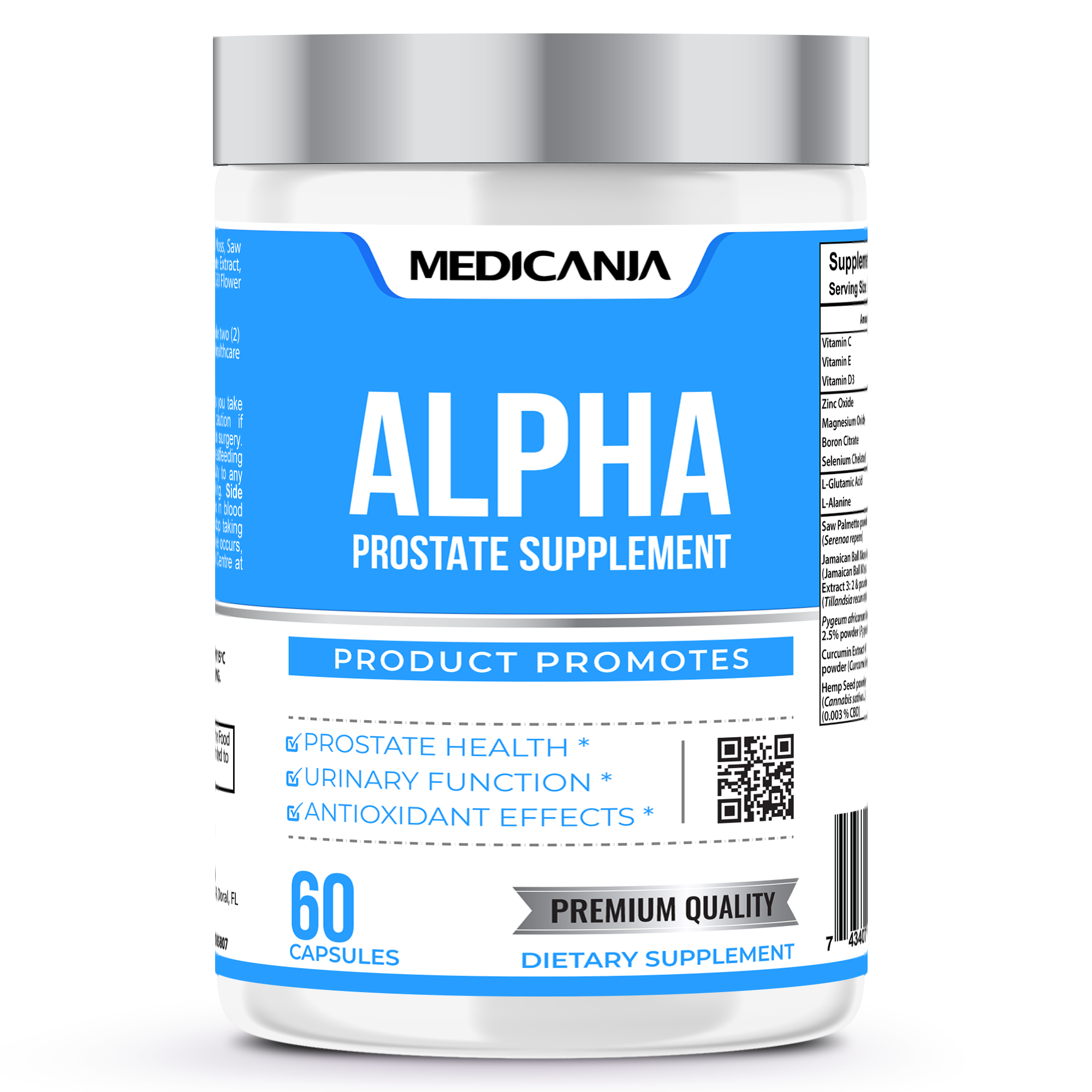 Medicanja Alpha Prostate (60 Caps)