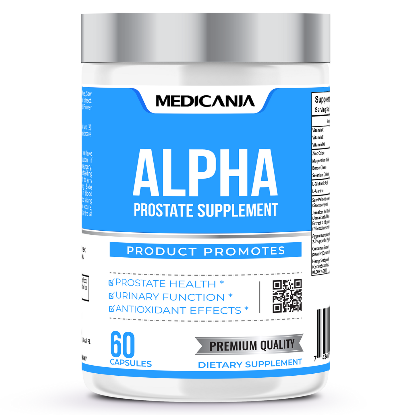 Medicanja Alpha Prostate (60 Caps)