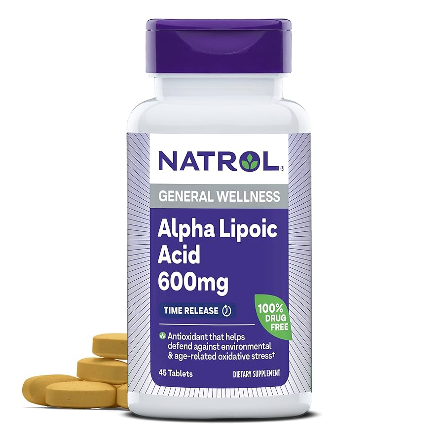NATROL Alpha Lipoic Acid 600mg