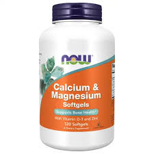 NOW Calcium & Magnesium (120 softgels)